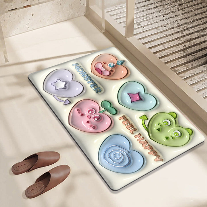 Cute Cartoon-Themed Area Mat