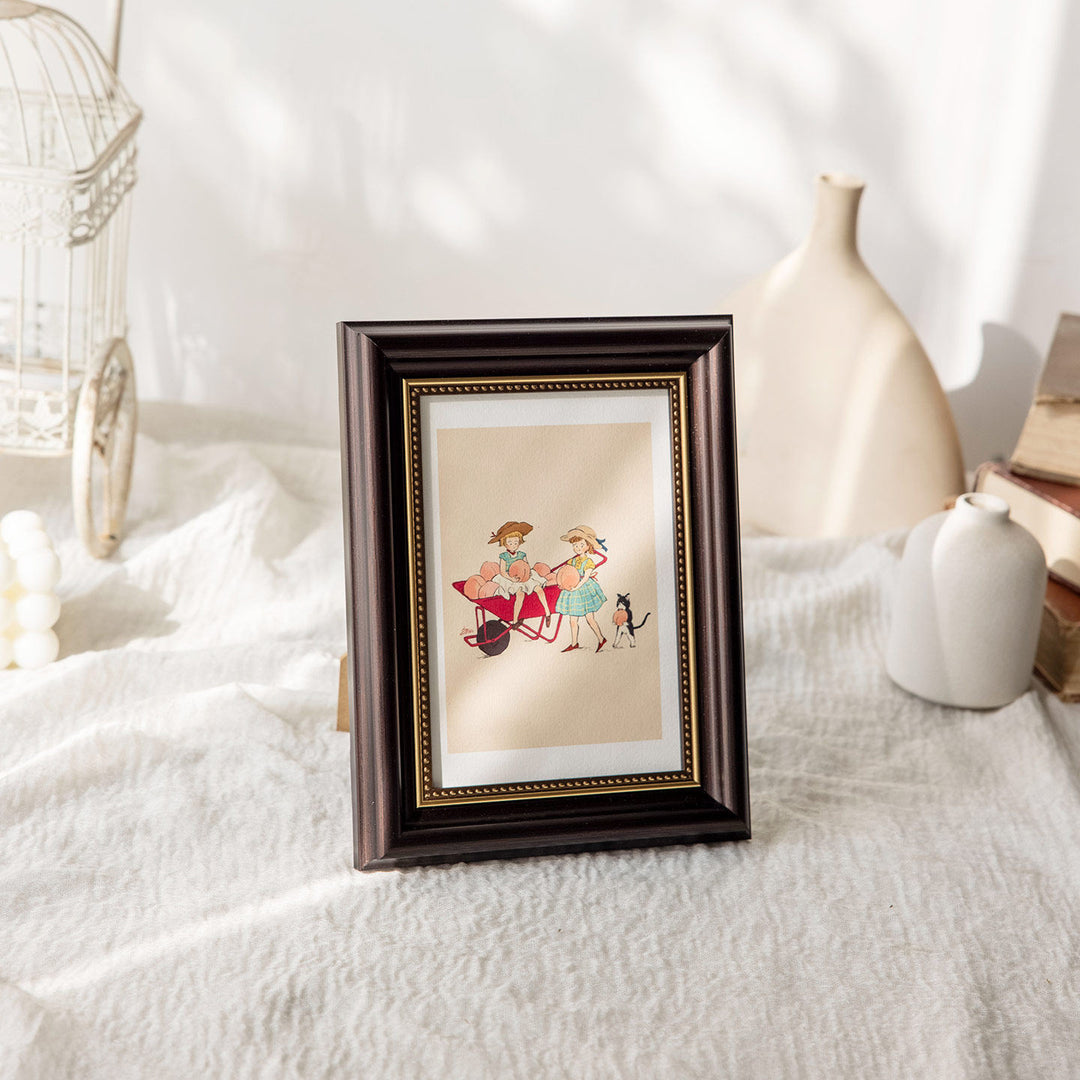 Decorative Botanical Illustration Frame