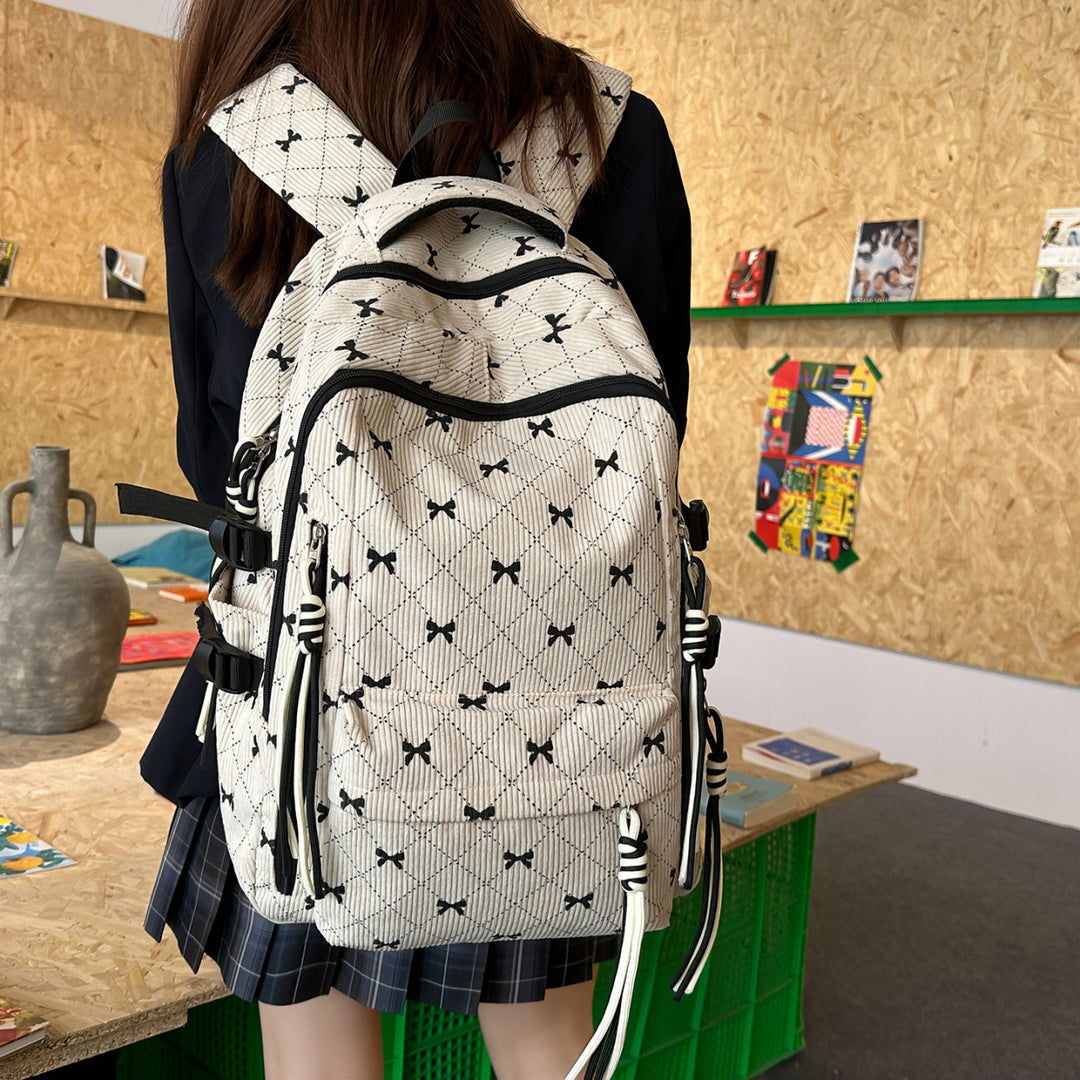 Stylish Quilted Backpack Kalsten