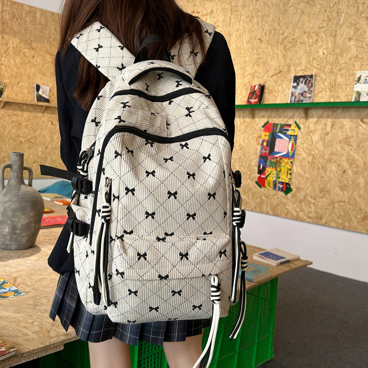 Stylish Quilted Backpack Kalsten