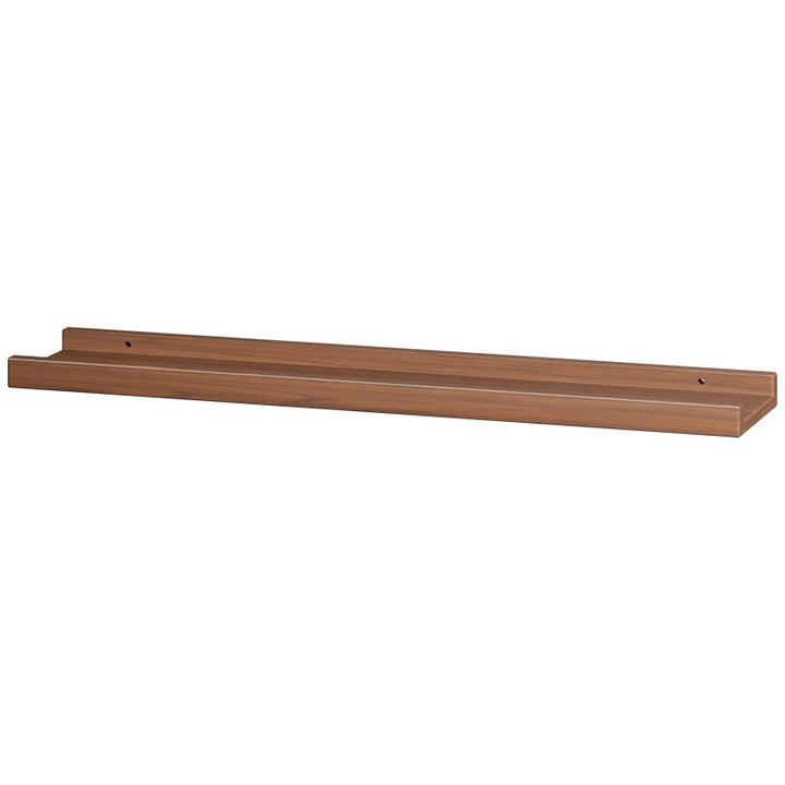 Wall-Mounted Floating Display Shelf Lacquered High-Gloss MDF