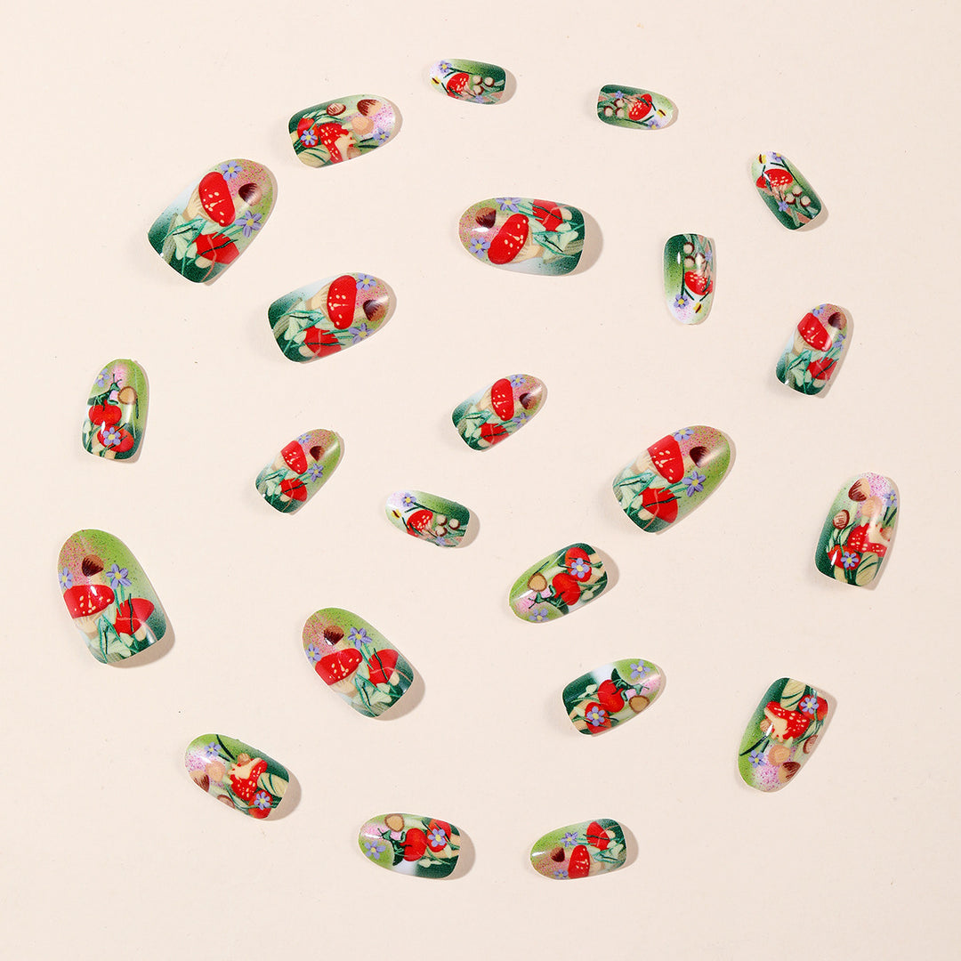 Floral Garden 3D Nail Art Extensions Kalsten
