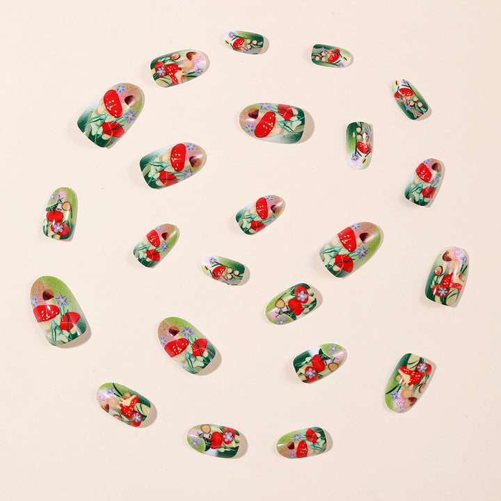 Floral Garden 3D Nail Art Extensions Kalsten