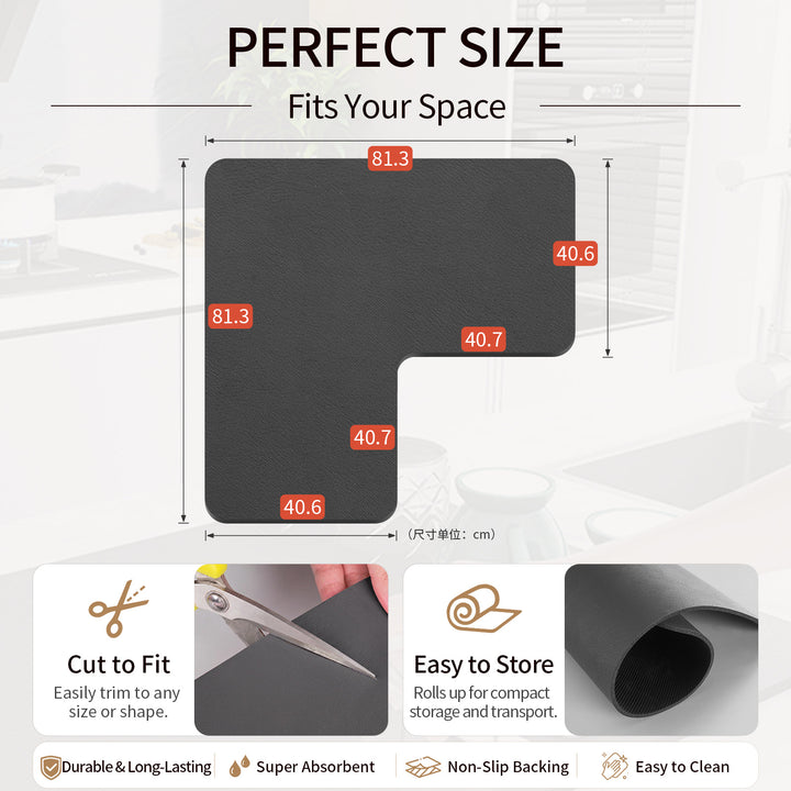 Ergonomic Anti-Fatigue Kitchen Mat