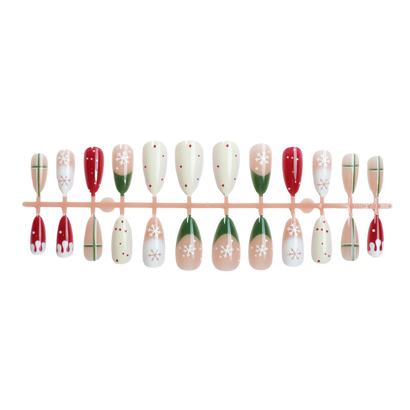Festive Themed Press-On Nail Set Kalsten