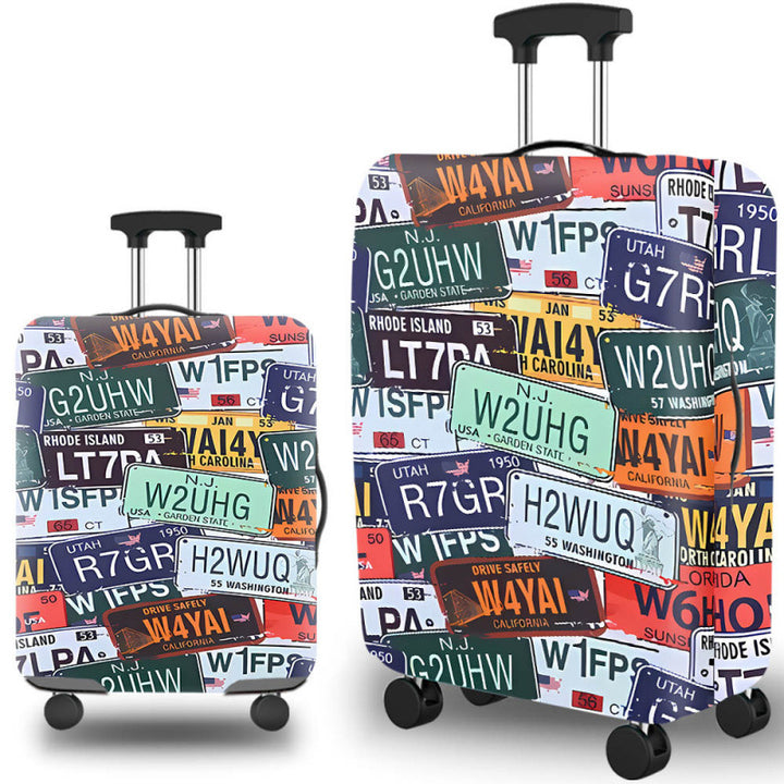 Artistic Travel Hard Shell Suitcase Kalsten