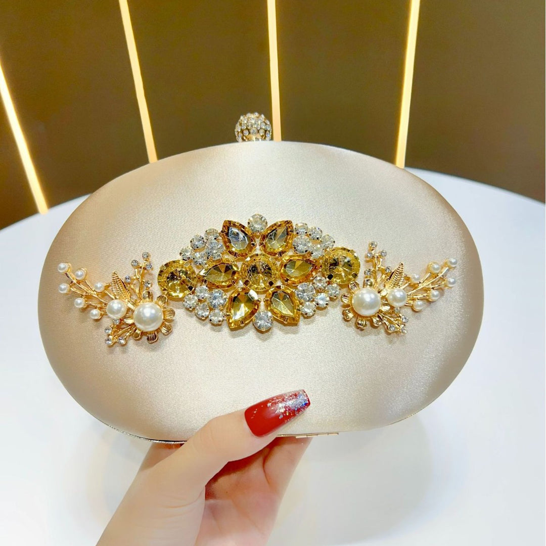Decorative Embellished Clutch