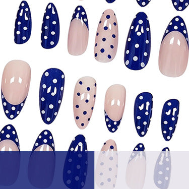 Elegant Patterned Acrylic Nail Art Enhancements Kalsten