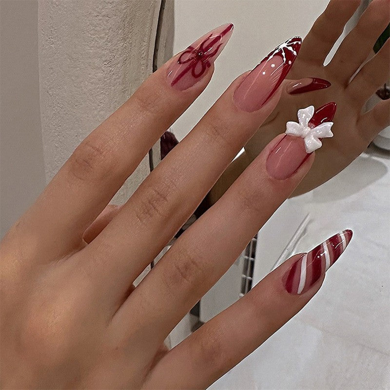 Gradient Style Press-On Nails with Closure Kit Kalsten