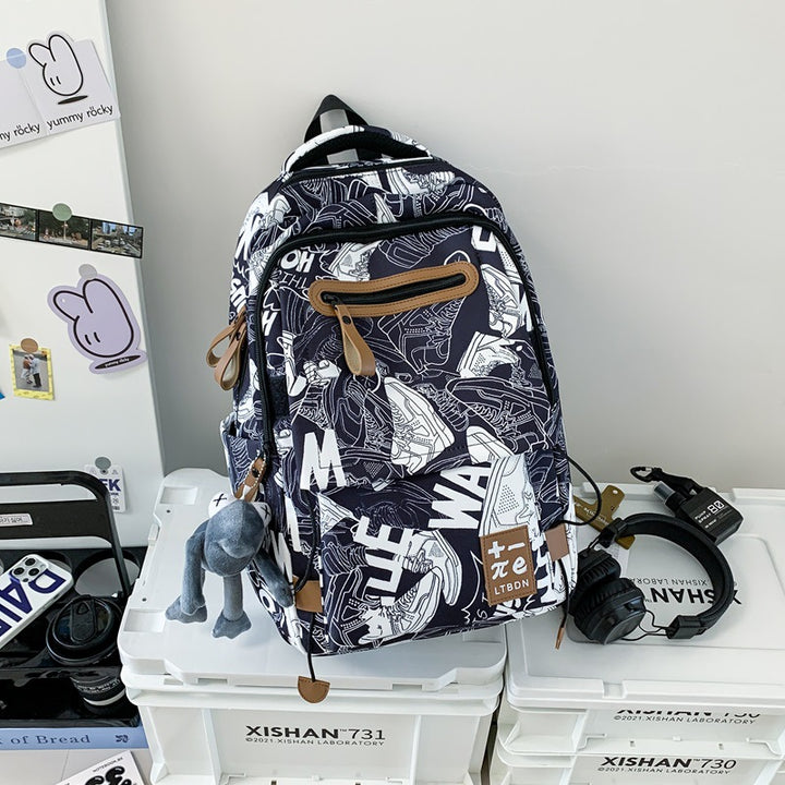 Fashionable Patterned Backpack Kalsten