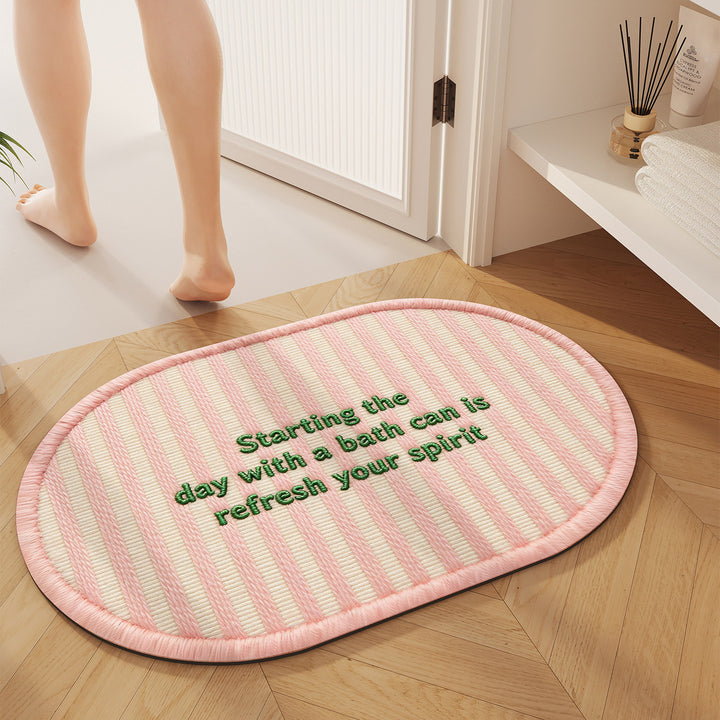 Plush Bath Mat Kalsten