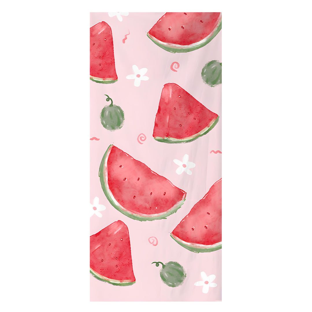 Oversized Microfiber Beach Towel With Retro Daisy Pattern And Quick-Dry Lightweight Weave