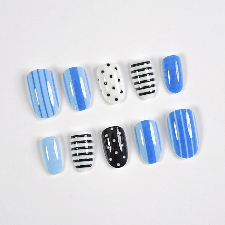 Creative Press-On Nail Art Collection