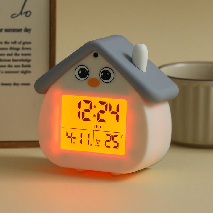 Digital Alarm Clock in Cute House Design Kalsten