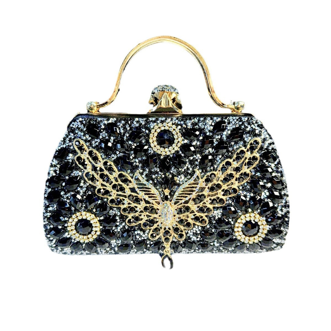 Ornate Bejeweled Evening Clutch