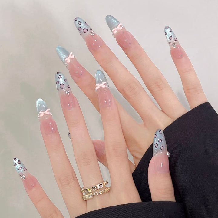 Artistic Floral Design Press-On Nail Set Kalsten