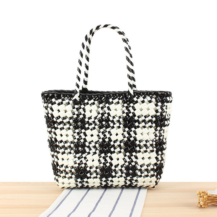 Beach and shopping bag made of high-quality woven material Kalsten