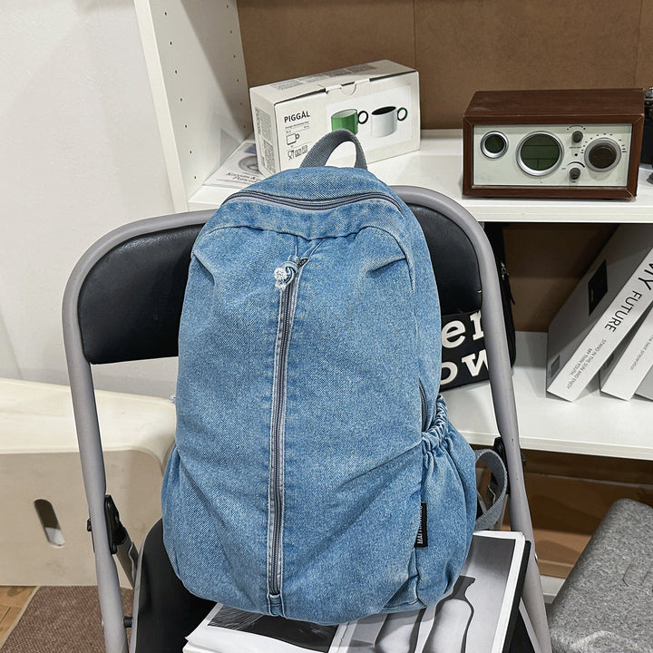 Casual Denim Travel Backpack Kalsten
