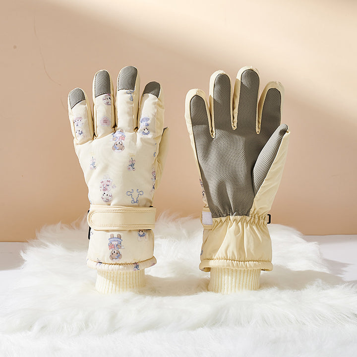 Cute Cartoon-Themed Winter Gloves Kalsten