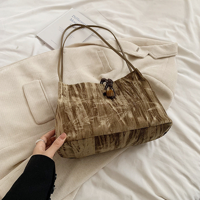 Chic Textured Handheld Tote Bag Kalsten