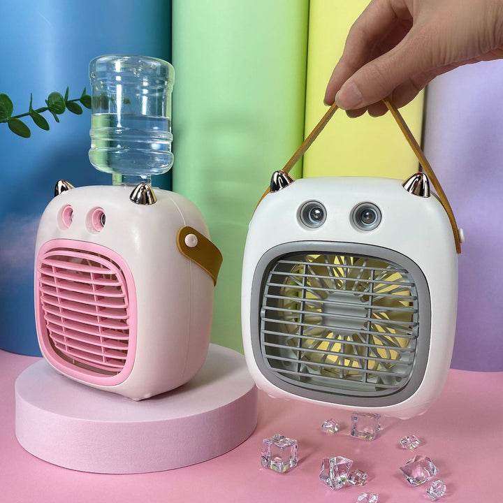 Ladies portable mini cooler with fan Kalsten