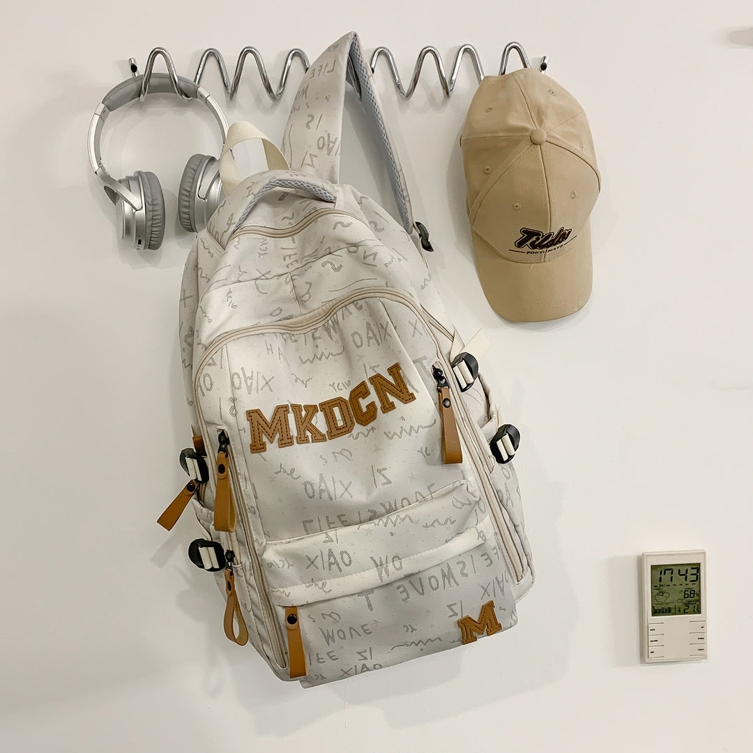 Trendy Graphic Printed Backpack Kalsten
