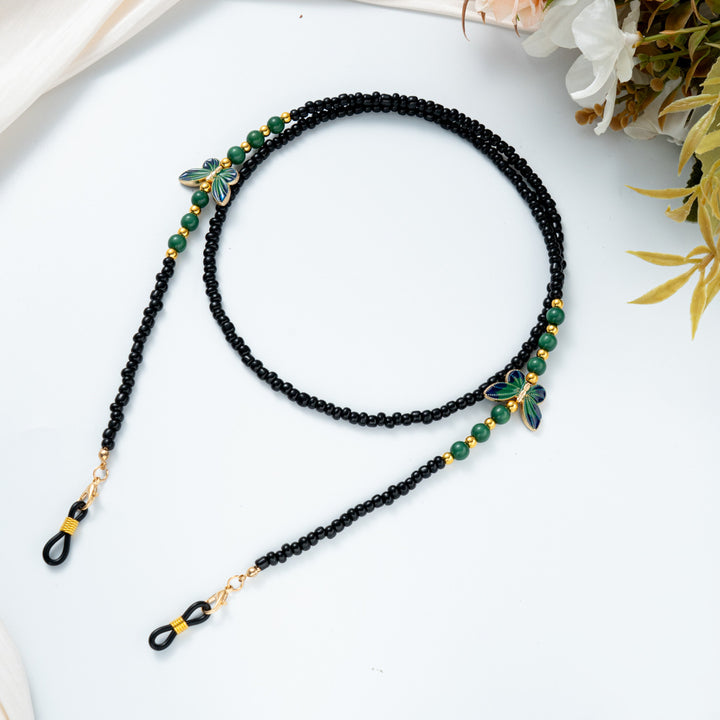 Beaded Eyewear Chain with Decorative Elements Kalsten