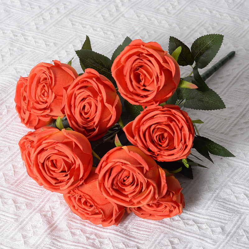 Silk Floral Rose Bouquet