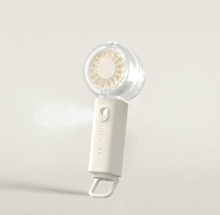 Unisex portable mini handheld fan with misting function and USB charging Kalsten