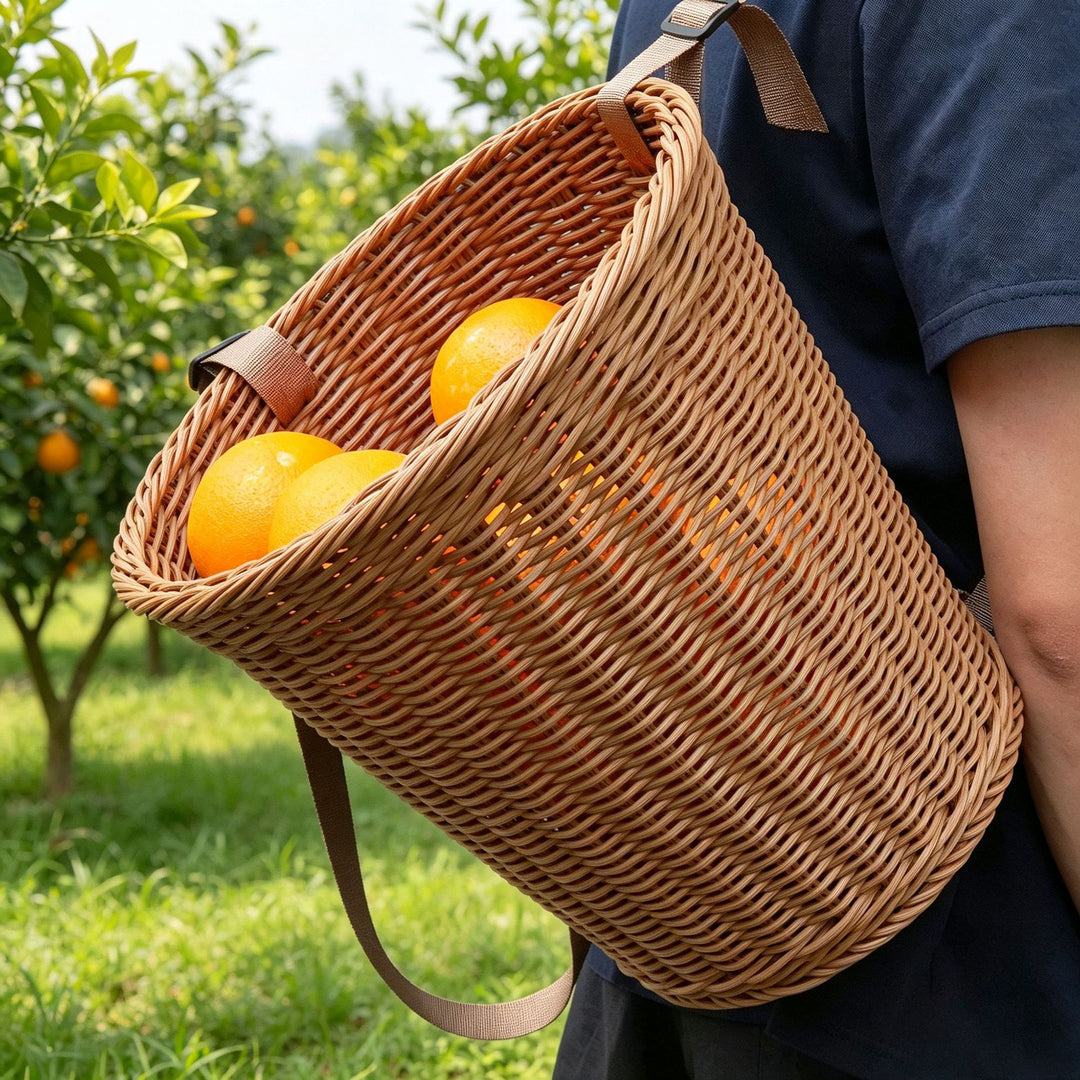 Versatile Utility Woven Grocery Basket Kalsten