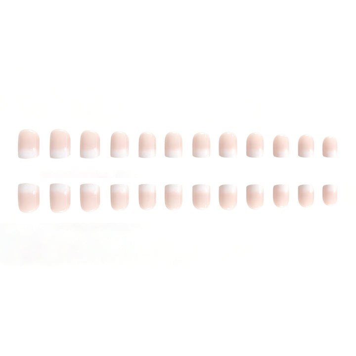 Elegant French Tip Nail Enhancements Kalsten 1789915429
