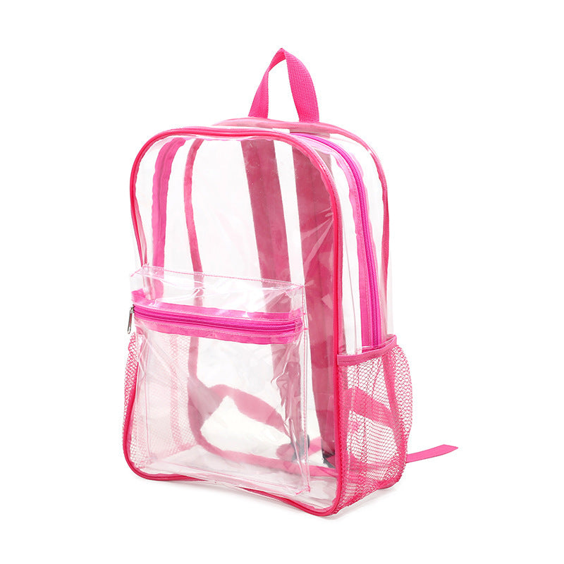 Transparent backpack with practical organizer Kalsten