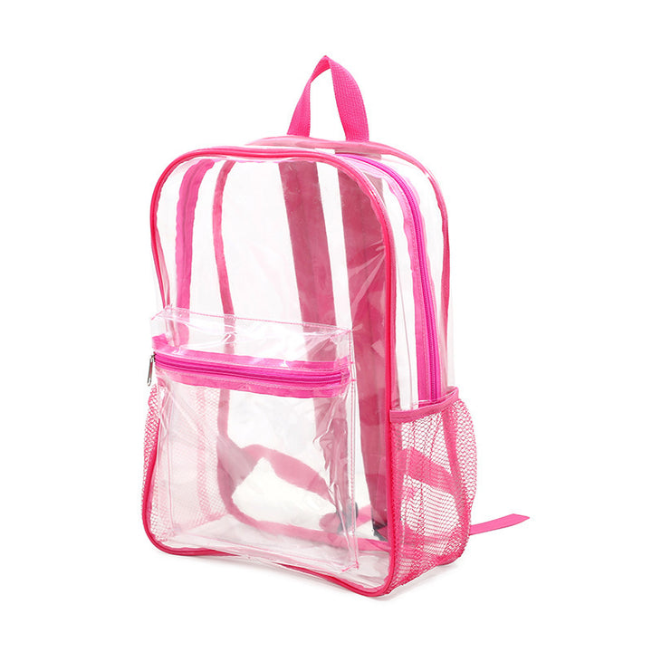 Transparent backpack with practical organizer Kalsten