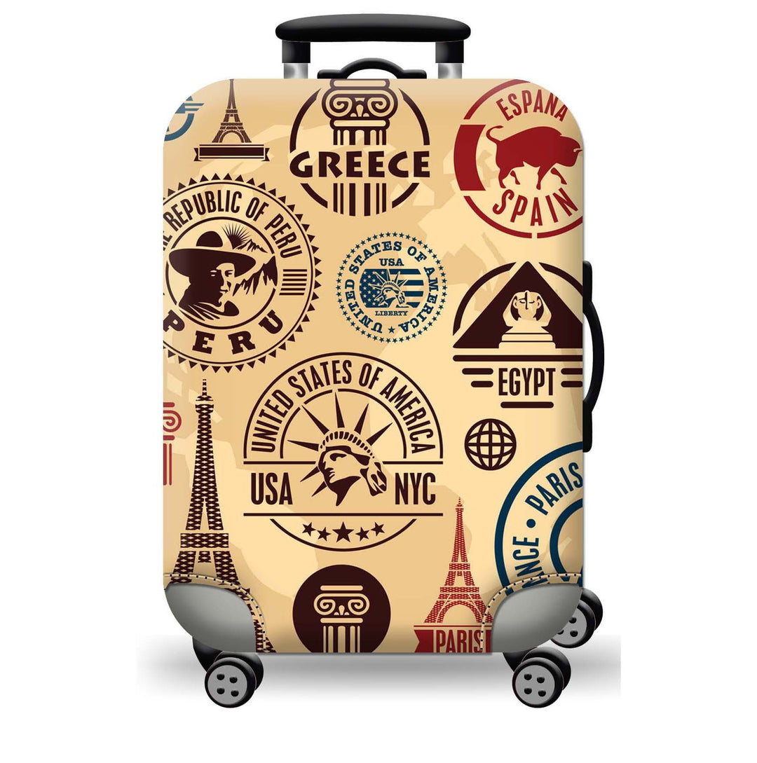 Geometric Travel Hard Shell Suitcase Kalsten