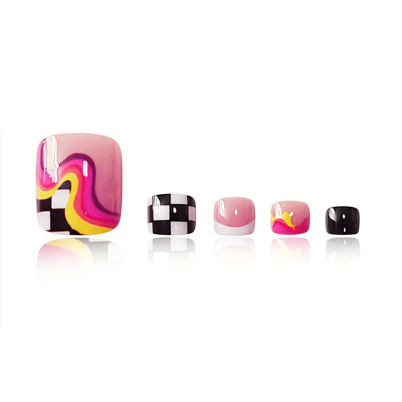 Artistic Toe Nail Wraps Kalsten