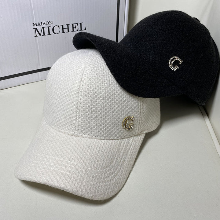 Women's Elegant Wool Blend Baseball Cap Kalsten