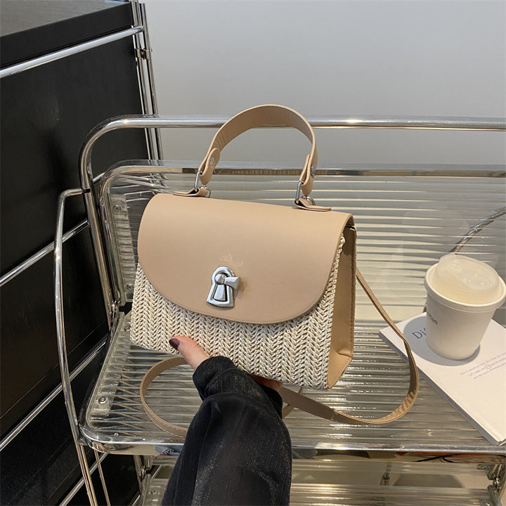 Elegant Handcrafted Straw Tote