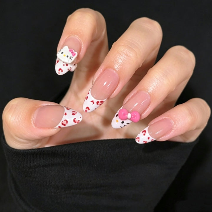 Character-Embellished Press-On Nail Set Kalsten