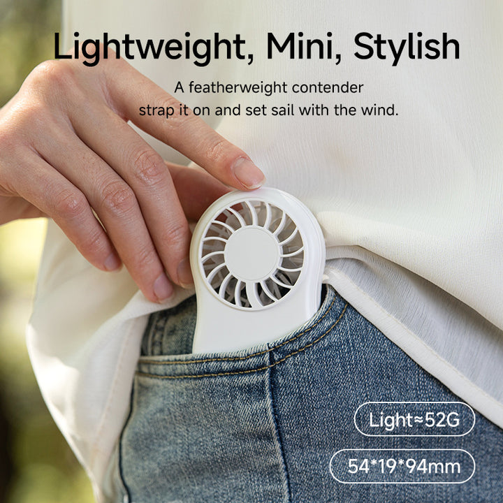 Unisex Portable Hand Fan with Ergonomic Design Kalsten