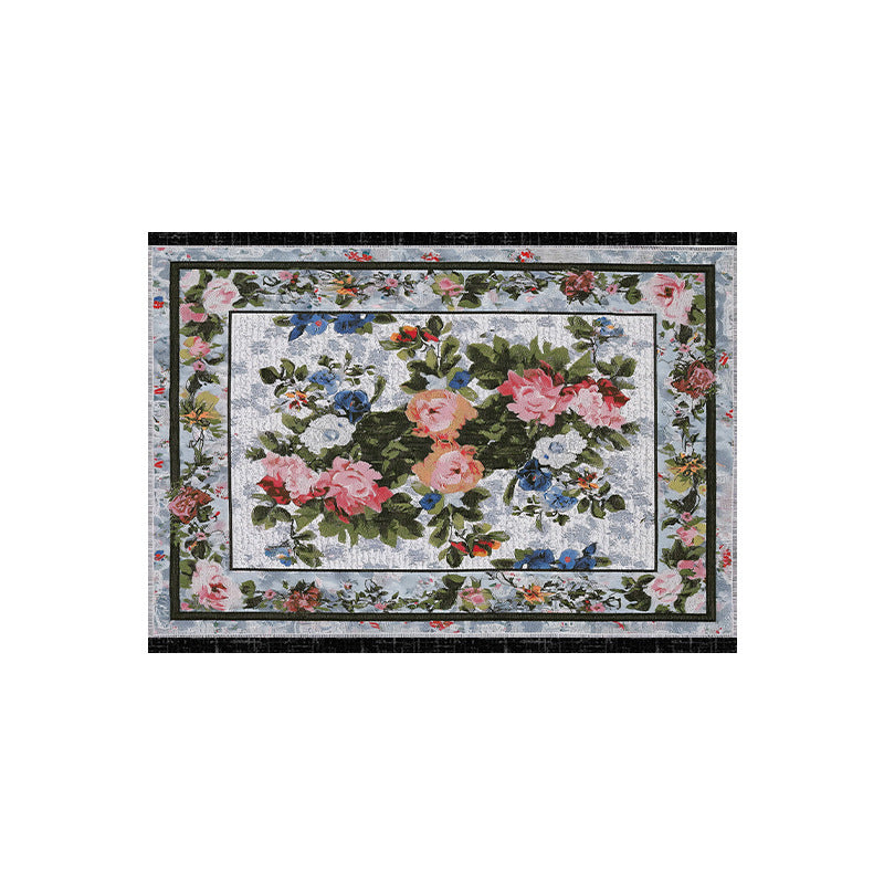 Floral Pattern Decorative Mat Kalsten