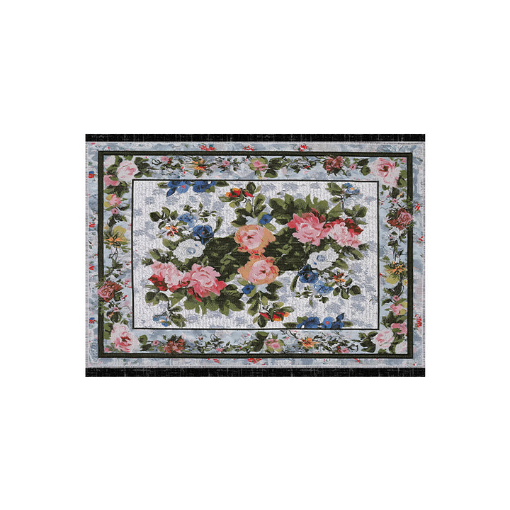 Floral Pattern Decorative Mat Kalsten