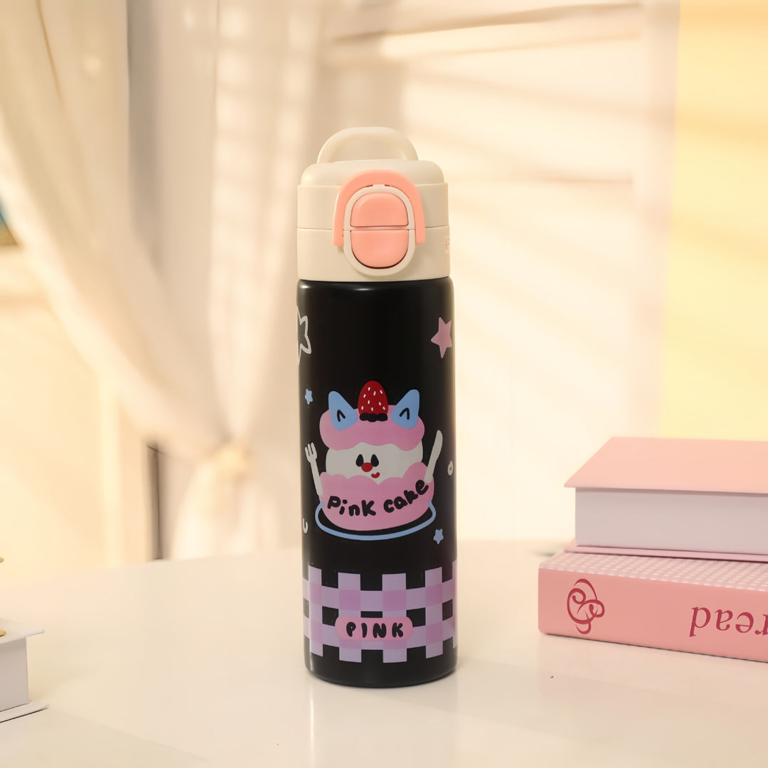 Ladies Insulated Drinking Bottle with Playful Design Kalsten