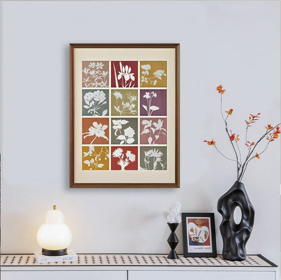 Divided Botanical Print Artwork