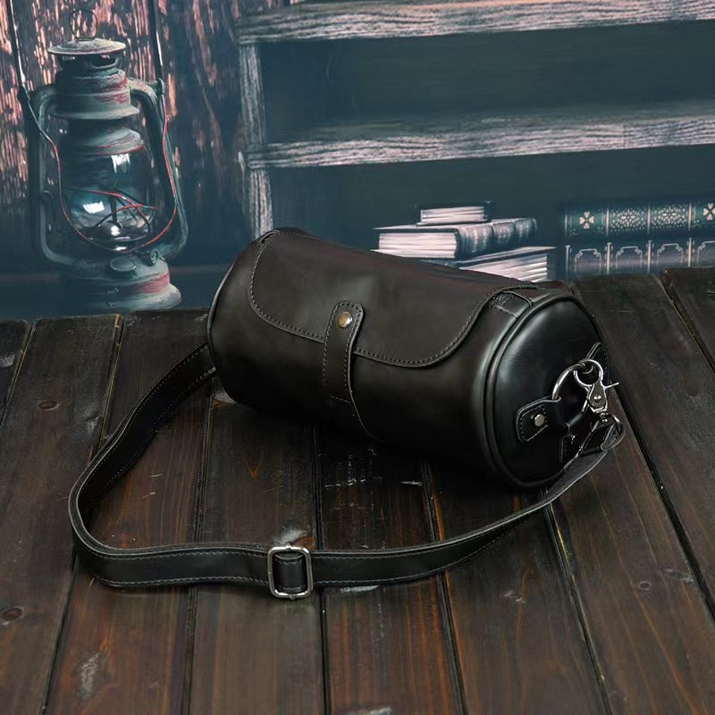Vintage Leather Crossbody Bag