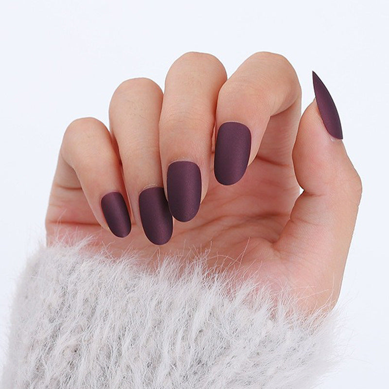 Luxury Matte Press-On Nail Set Kalsten