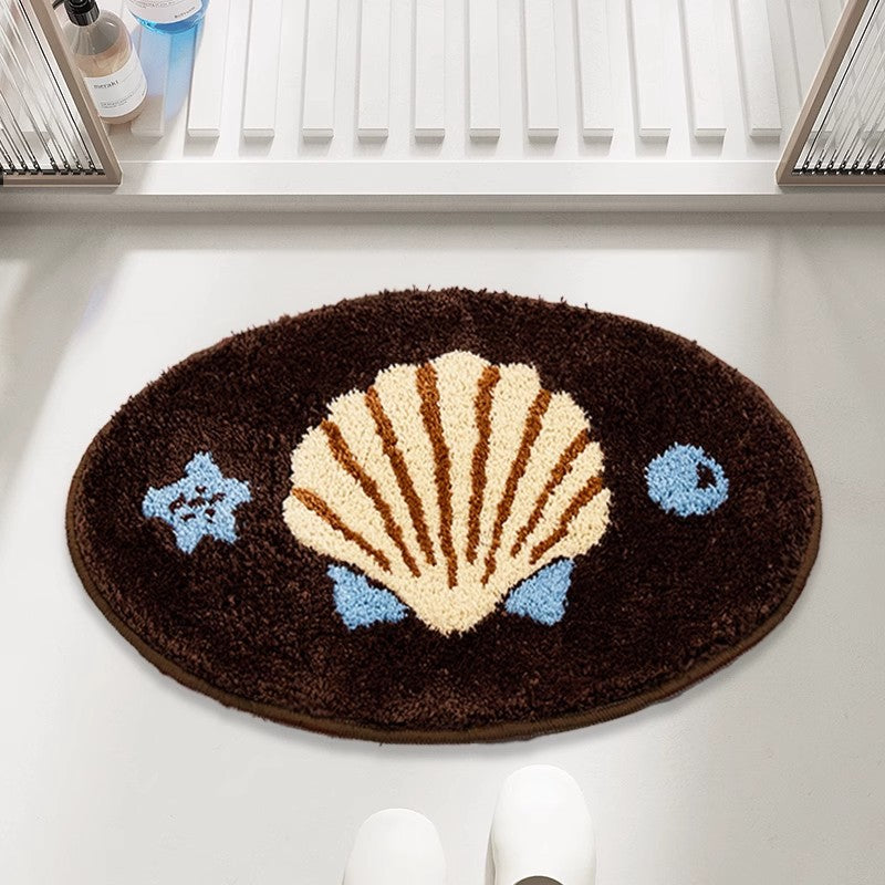 Plush Cat-Themed Area Rug