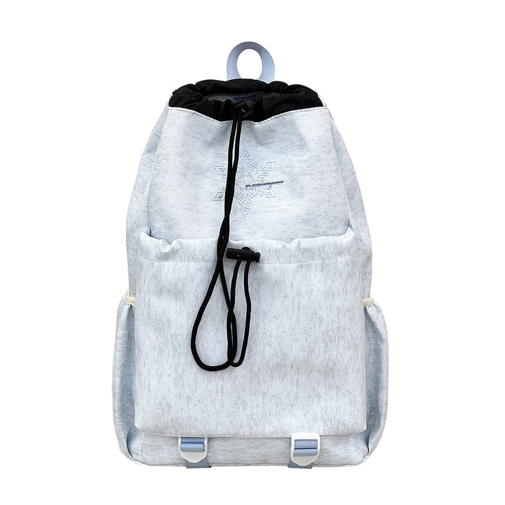 Stylish Drawstring Backpack with Functional Pockets Kalsten