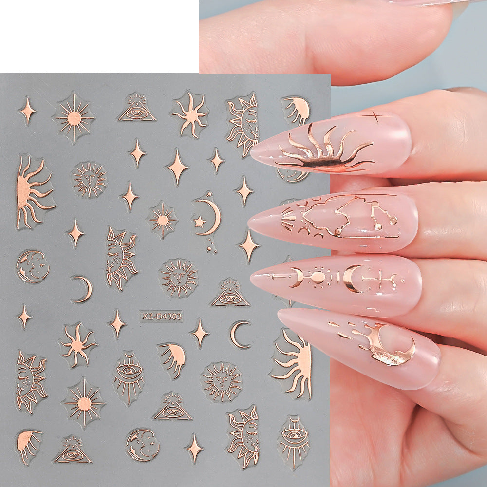Nail Art Decorative Foil Stickers