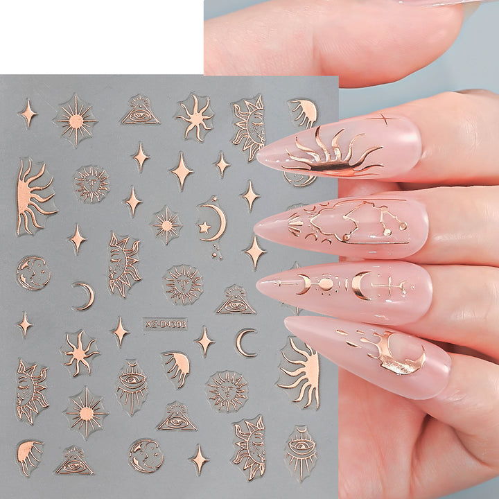 Nail Art Decorative Foil Stickers