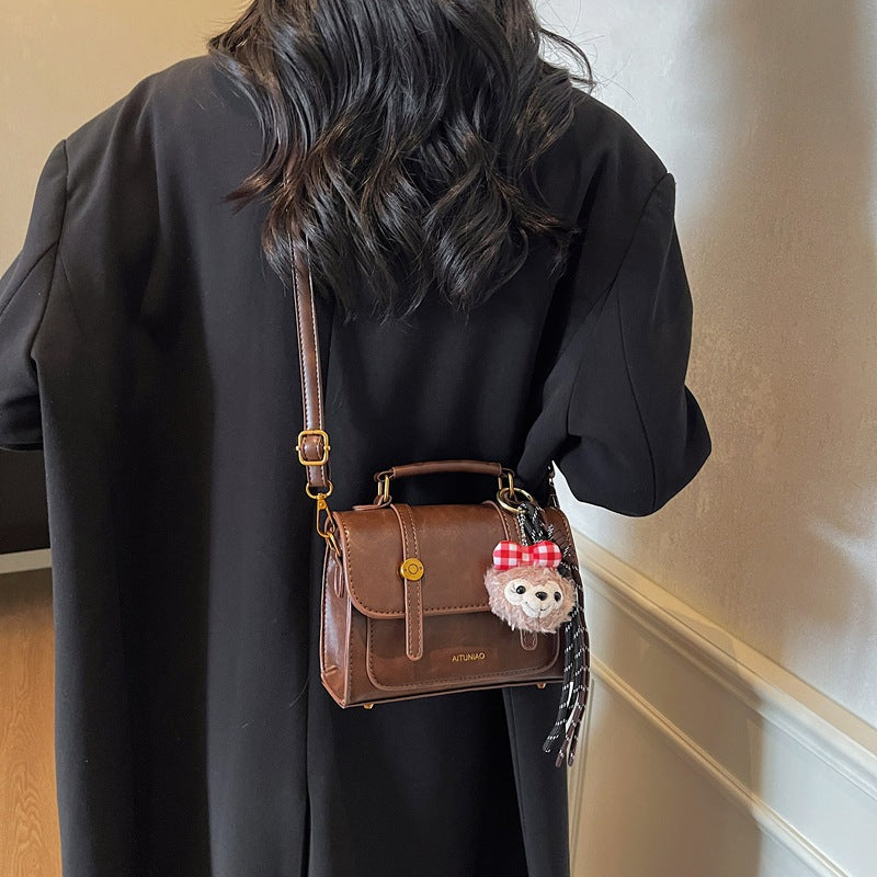 Compact Leather Handbag Kalsten